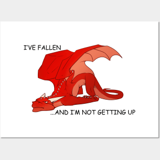 Grumpy Dragon Posters and Art